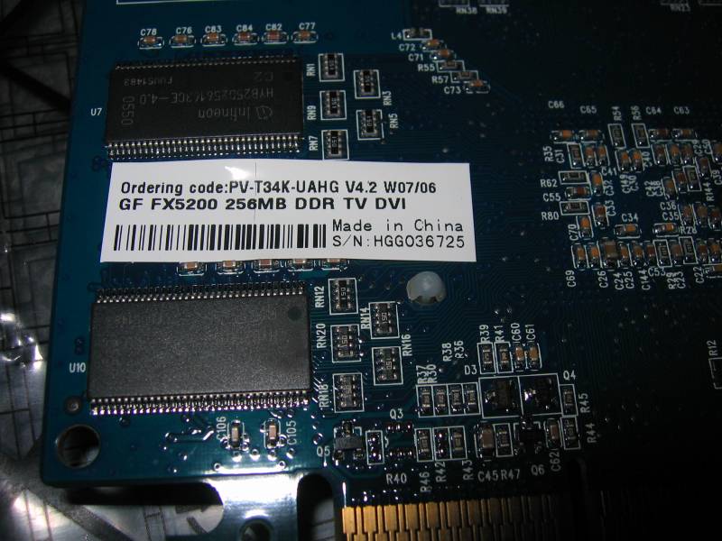 GeForce FX5200 DDR 256