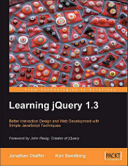 Cover of Learning jQuery 1.3